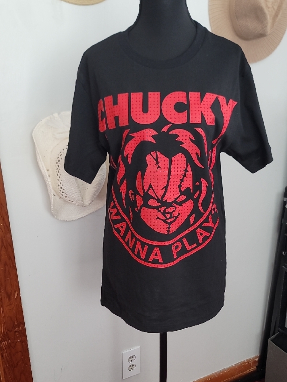 Reason Universal Rhinestone Chucky T Shirt NWT - Picture 13 of 13